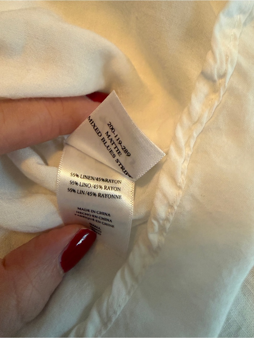 Rails | Blue and White Striped Spaghetti Strap Mini Dress - Picture 6 of 8